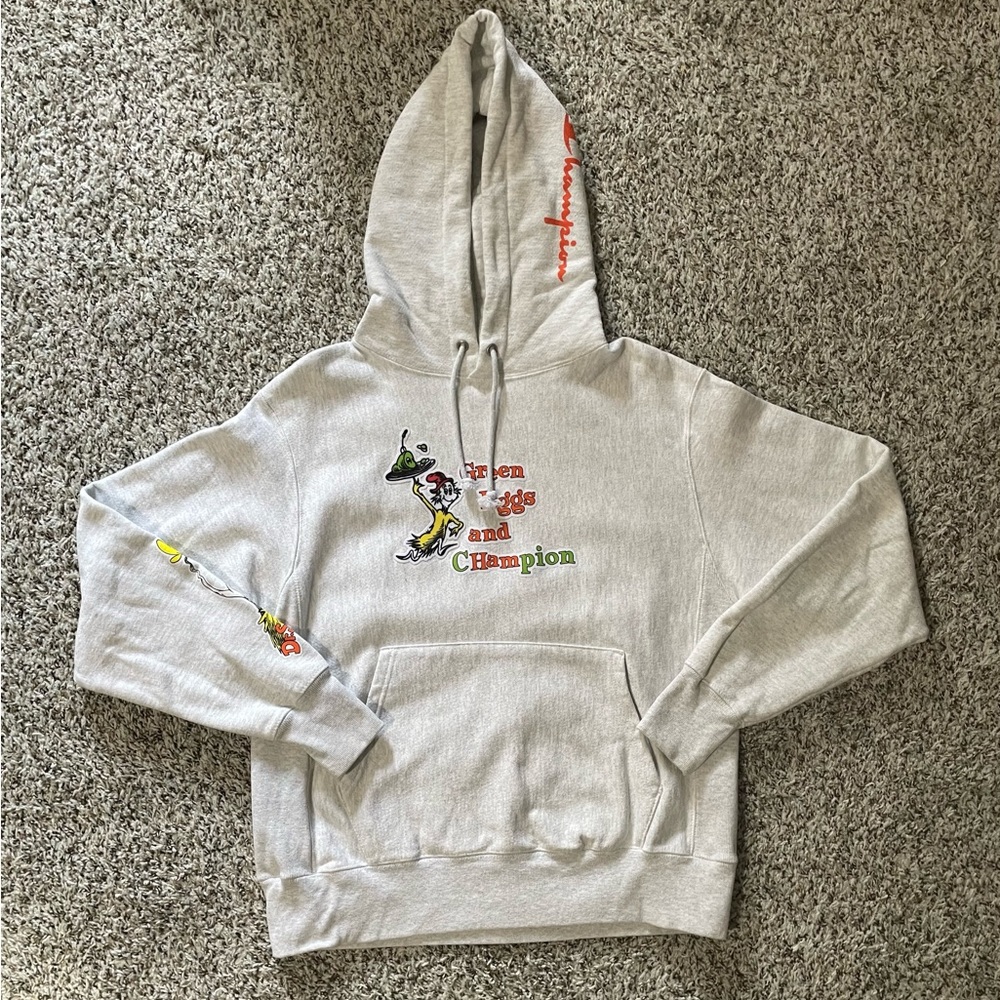 Champion x Dr.Seuss Green Eggs and Ham Hoodie